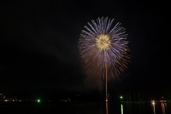 長与川まつり・花火