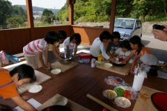 いざ，ピザ生地作りに挑戦