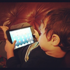 iPad mini. Perfect size for Ayden  By chunkysalsa